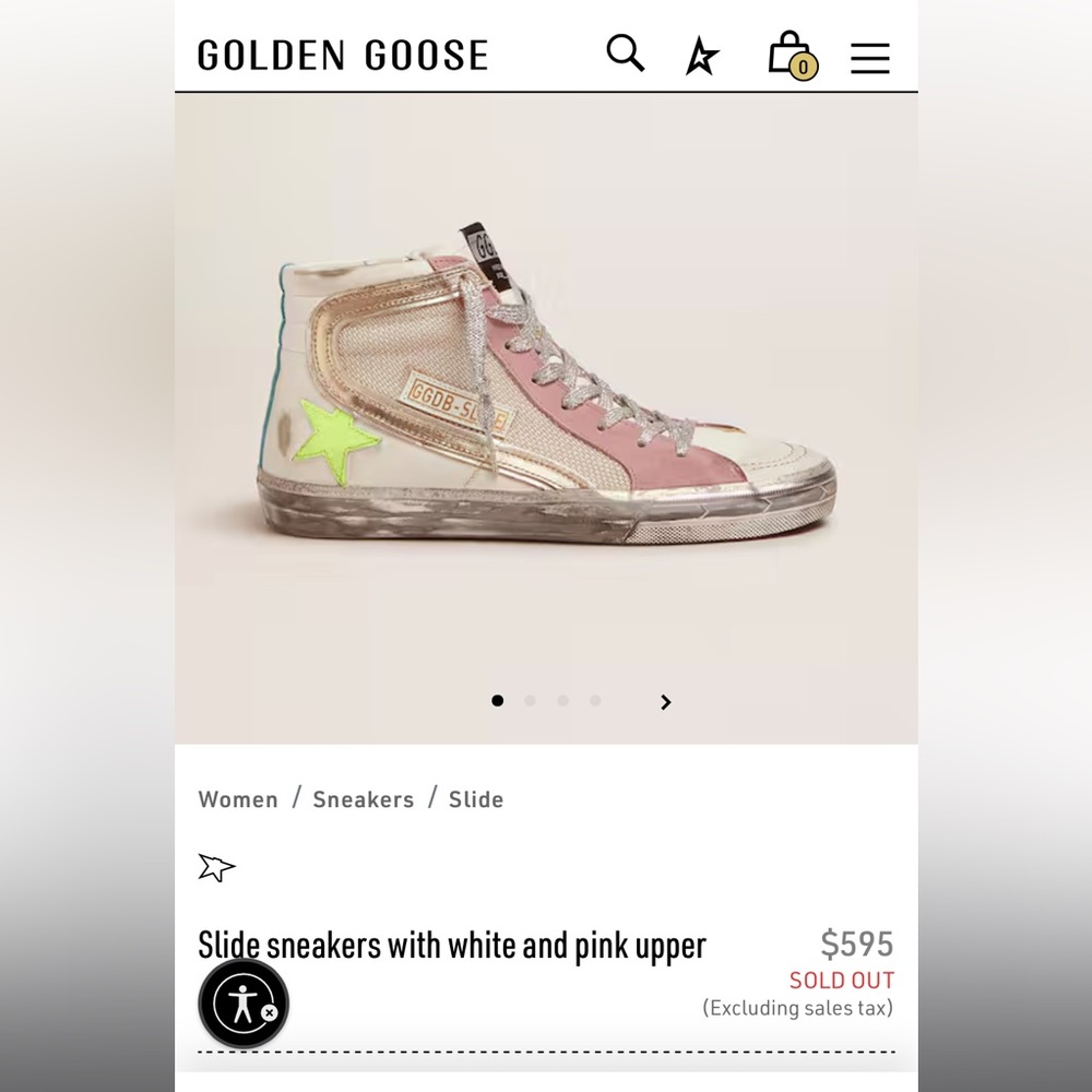GOLDEN GOOSE Slide Sneakers